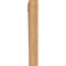 Ekena Millwork Merced Block Smooth Bracket, Western Red Cedar, 5 1/2"W x 34"D x 40"H BKT06X34X40MRC05SWR - alternate 3